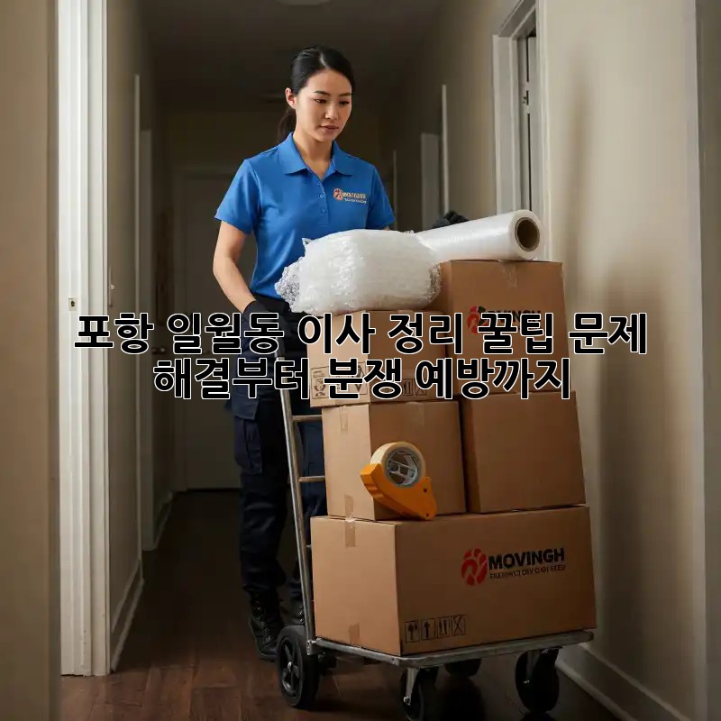 포항 일월동 이사 정리 꿀팁🍯: 문제 해결부터 분쟁 예방까지!