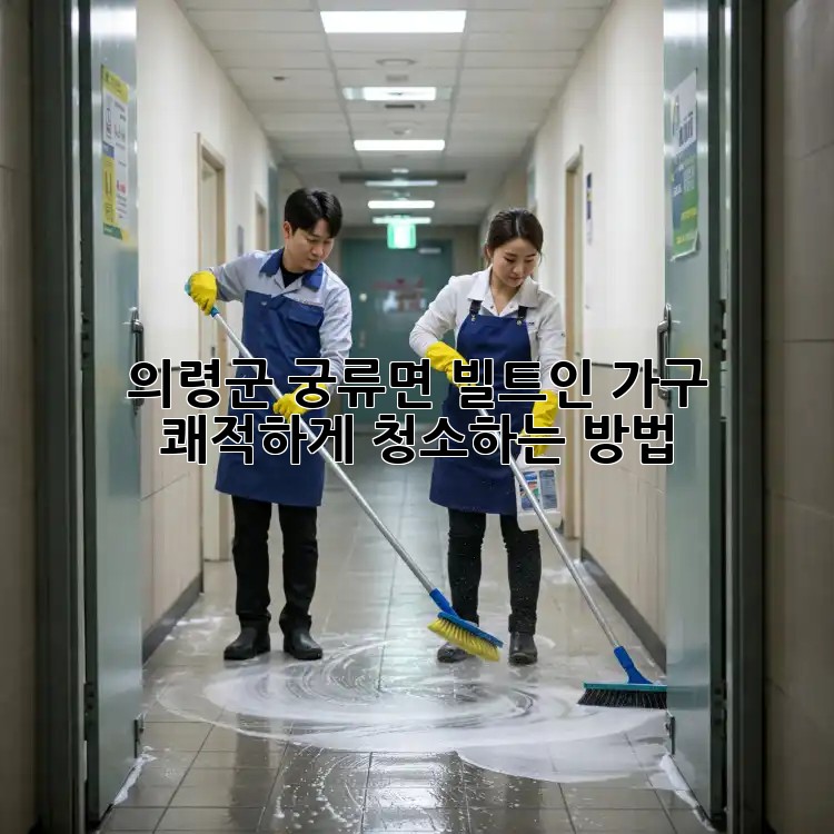 의령군 궁류면 빌트인 가구, 쾌적하게 청소하는 방법!