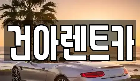 강원 동해시 효가동 렌트카 전문 건아렌트카
