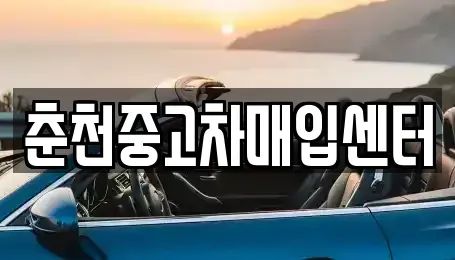 강원 춘천시 중고차 전문 춘천중고차매입센터