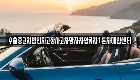 강원특별자치도 강릉시 학동 중고차매입 전문 수출중고차법인차고장사고차망자차압류차1톤차매입센터