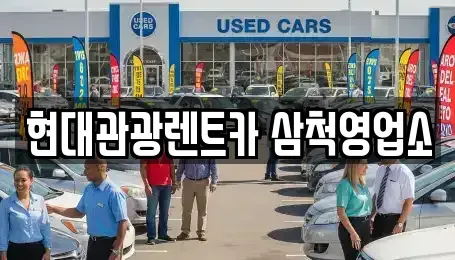 강원특별자치도 삼척시 건지동 렌트카 전문 현대관광렌트카 삼척영업소