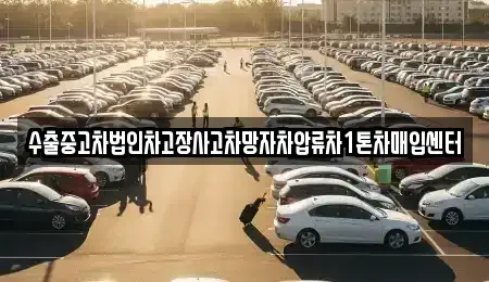 강원특별자치도 원주시 무실동 중고차매입 전문 수출중고차법인차고장사고차망자차압류차1톤차매입센터