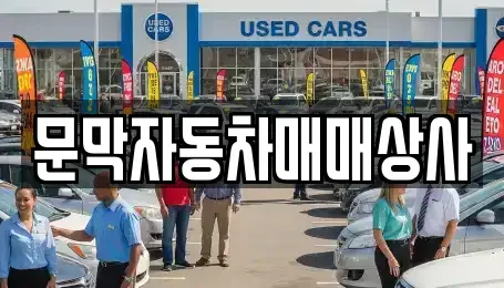 강원특별자치도 원주시 문막읍 중고차매매 전문 문막자동차매매상사