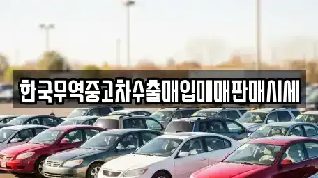 강원특별자치도 홍천군 북방면 중고차매입 전문 한국무역중고차수출매입매매판매시세