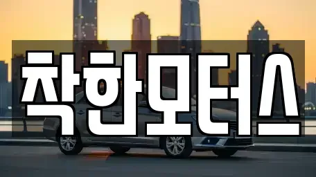 경기 광주시 목현동 중고차 전문 착한모터스