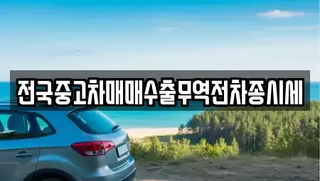 경기 광주시 문형동 중고차 전문 전국중고차매매수출무역전차종시세