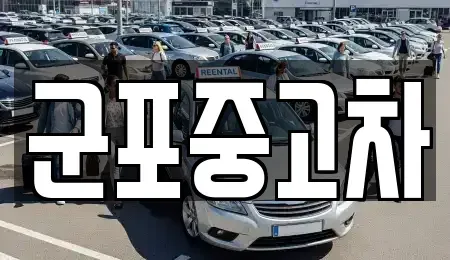 경기 군포시 중고차 전문 군포중고차