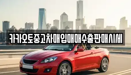 경기 남양주시 이패동 중고차 전문 카카오토중고차매입매매수출판매시세