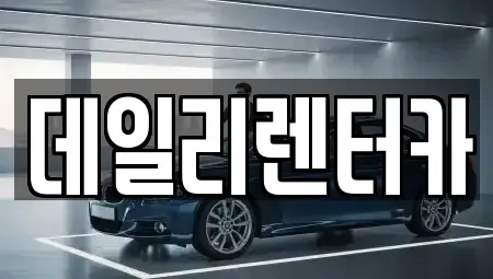 경기 성남시 분당구 이매동 단기렌트카 전문 데일리렌터카