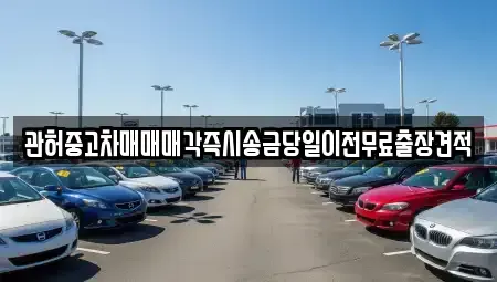 경기 성남시 분당구 이매동 중고차매매 전문 관허중고차매매매각즉시송금당일이전무료출장견적