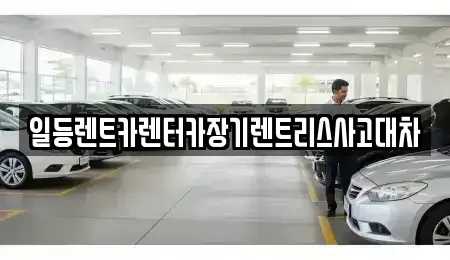 경기 시흥시 광석동 장기렌트카 전문 일등렌트카렌터카장기렌트리스사고대차
