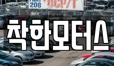 경기 시흥시 조남동 중고차매매 전문 착한모터스
