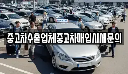 경기 시흥시 조남동 중고차매입 전문 중고차수출업체중고차매입시세문의