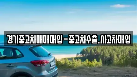 경기 안성시 대천동 중고차 전문 경기중고차매매매입-중고차수출.사고차매입