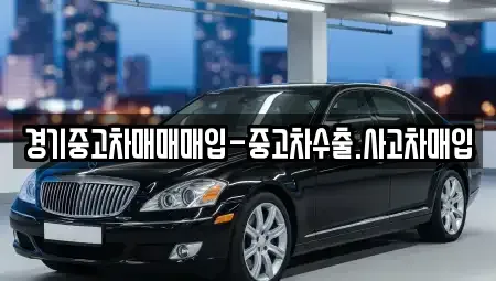 경기 용인시 기흥구 상하동 중고차매입 전문 경기중고차매매매입-중고차수출.사고차매입
