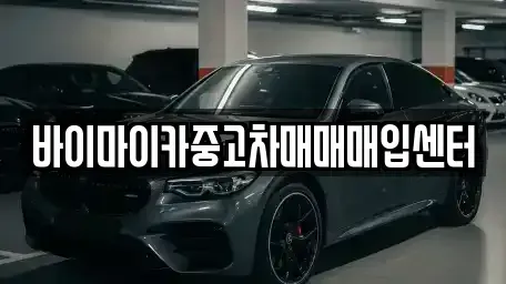 경기 용인시 기흥구 청덕동 중고차매입 전문 바이마이카중고차매매매입센터