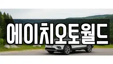 경기 이천시 부발읍 중고차 전문 에이치오토월드