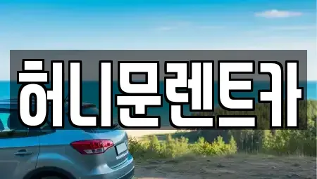 경기 포천시 어룡동 렌트카 전문 허니문렌트카
