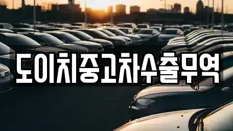 경기 하남시 창우동 중고차매매 전문 도이치중고차수출무역