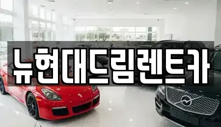 경기도 과천시 막계동 렌트카 전문 뉴현대드림렌트카