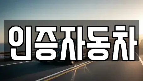 경기도 과천시 막계동 중고차 전문 인증자동차