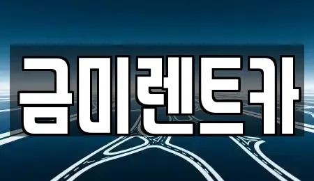 경기도 광명시 철산동 렌트카 전문 금미렌트카