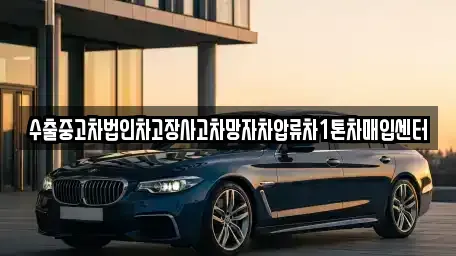 경기도 부천시 원미구 원미동 중고차매입 전문 수출중고차법인차고장사고차망자차압류차1톤차매입센터