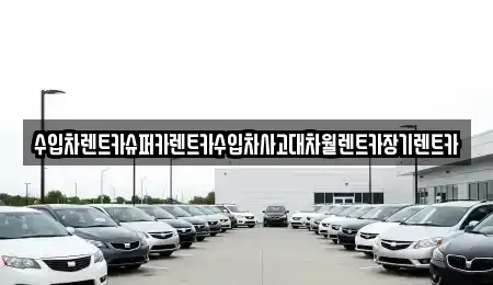 경기도 성남시 분당구 분당동 장기렌트카 전문 수입차렌트카슈퍼카렌트카수입차사고대차월렌트카장기렌트카