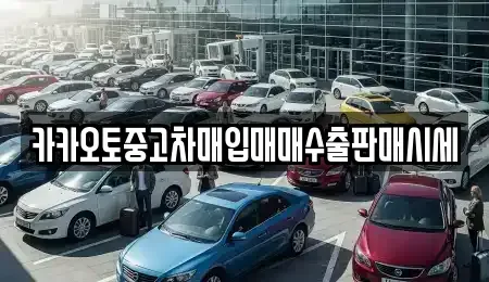 경기도 안성시 대천동 중고차매입 전문 카카오토중고차매입매매수출판매시세