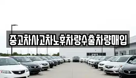 경기도 여주시 교동 중고차매매 전문 중고차사고차노후차량수출차량매입