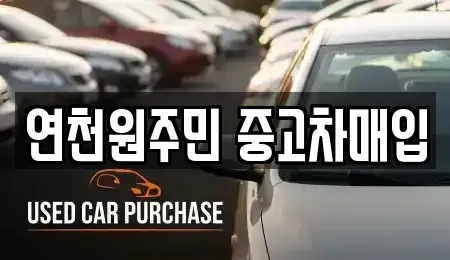 경기도 연천군 군남면 중고차매매 전문 연천원주민 중고차매입