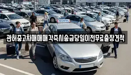경기도 오산시 청호동 중고차 전문 관허중고차매매매각즉시송금당일이전무료출장견적