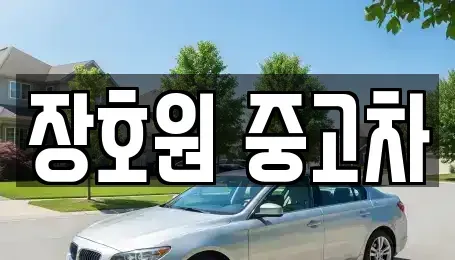 경기도 이천시 장호원읍 중고차 전문 장호원 중고차