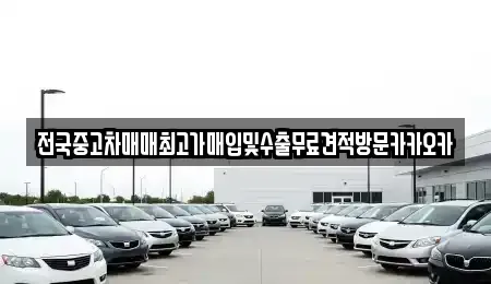 경기도 이천시 장호원읍 중고차 전문 전국중고차매매최고가매입및수출무료견적방문카카오카