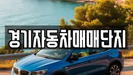 경기도 포천시 중고차 전문 경기자동차매매단지