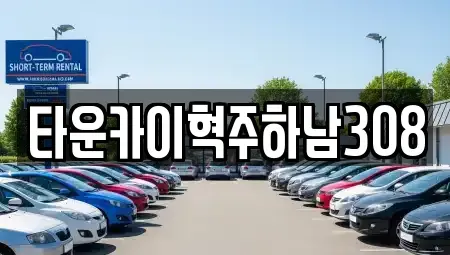 경기도 하남시 덕풍동 단기렌트카 전문 타운카이혁주하남308