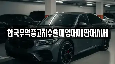 경기도 하남시 덕풍동 중고차매매 전문 한국무역중고차수출매입매매판매시세