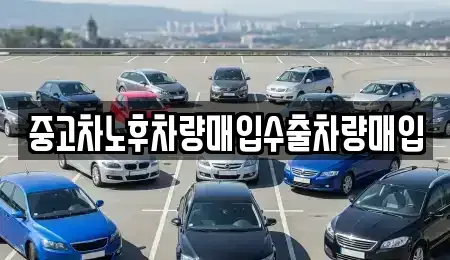 경기도 하남시 덕풍동 중고차매입 전문 중고차노후차량매입수출차량매입