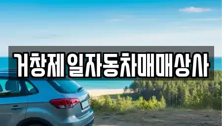 경남 거창군 중고차 전문 거창제일자동차매매상사