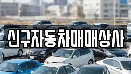 경남 사천시 용강동 중고차 전문 신구자동차매매상사