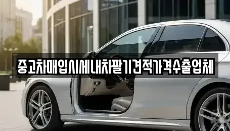 경남 사천시 용강동 중고차매입 전문 중고차매입시세내차팔기견적가격수출업체