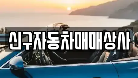 경남 사천시 이금동 중고차 전문 신구자동차매매상사