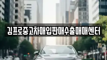 경남 양산시 다방동 중고차매입 전문 김프로중고차매입판매수출매매센터