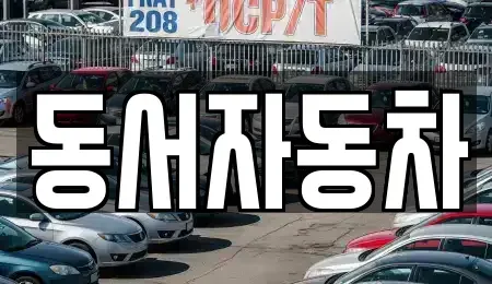 경남 진주시 상봉동 중고차매매 전문 동서자동차