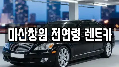 경남 창원시 마산합포구 부림동 렌트카 전문 마산창원 전연령 렌트카