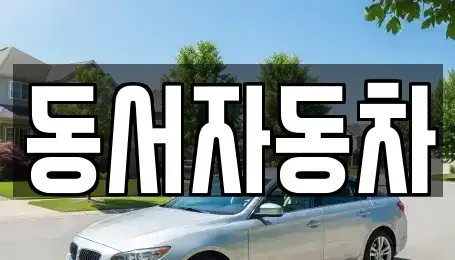 경남 창원시 성산구 사파동 중고차매매 전문 동서자동차