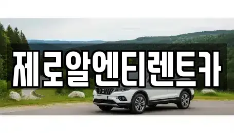 경남 창원시 의창구 소계동 렌트카 전문 제로알엔티렌트카