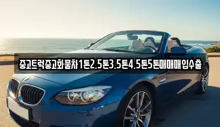 경남 창원시 의창구 소계동 중고차 전문 중고트럭중고화물차1톤2.5톤3.5톤4.5톤5톤매매매입수출