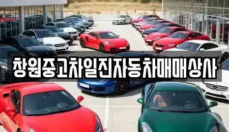 경남 창원시 의창구 소계동 중고차 전문 창원중고차일진자동차매매상사